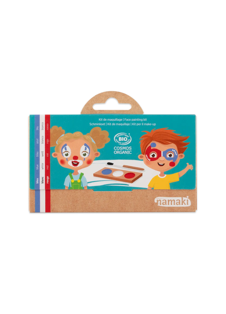 Face painting kit 3 colors - Clown & Harlequin** 