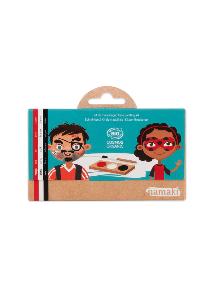 Kit de maquillage 3 couleurs - Pirate & Coccinelle**