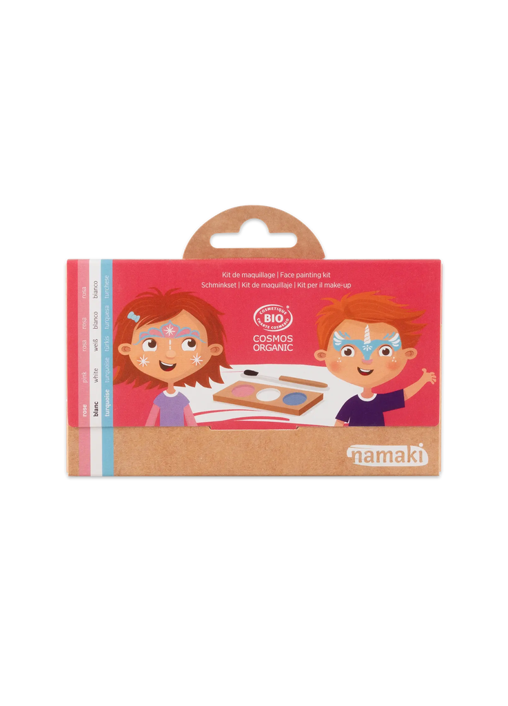 Face painting kit 3 colors - Princess & Unicorn**
