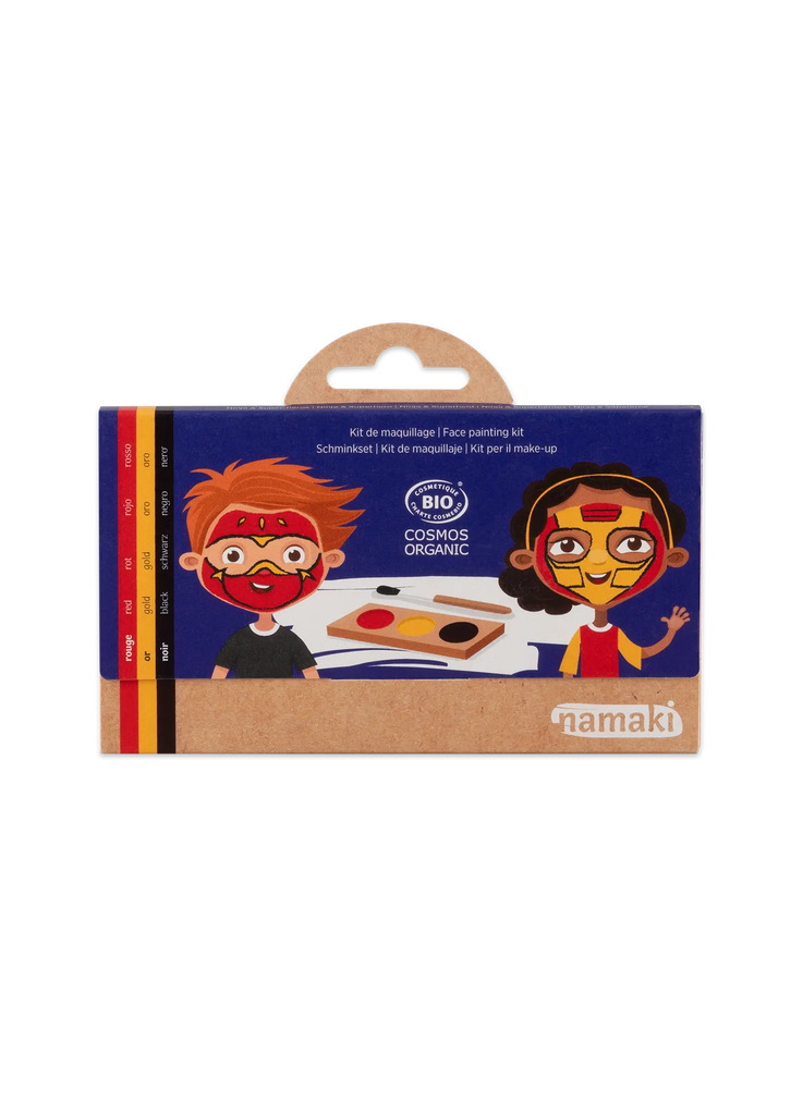 Kit de maquillage 3 couleurs - Ninja & Super-héros**