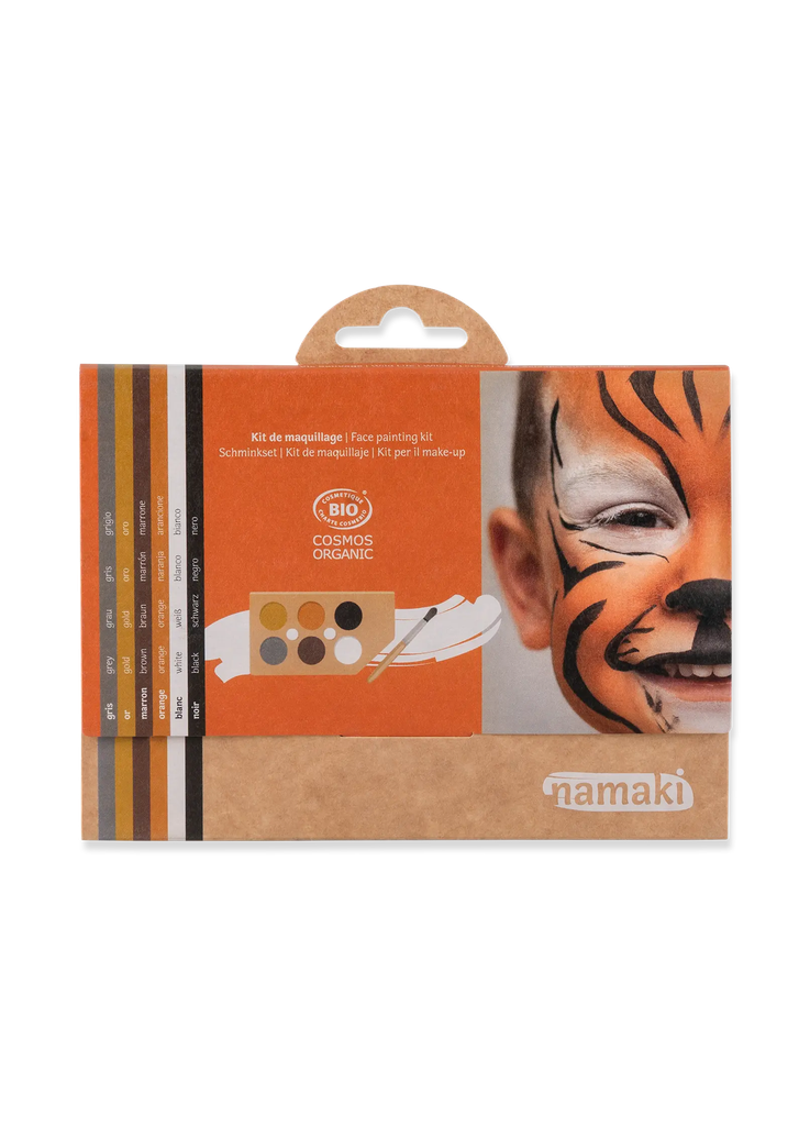 Face painting kit 6 colors - Wild Life**