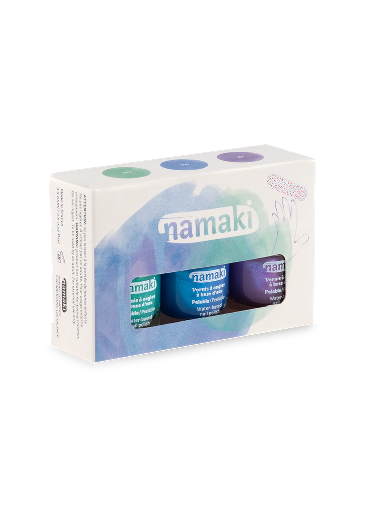 Kindernagellack 3er Set - Nordlicht