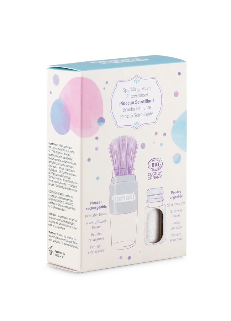 Sparkling Brush - Silver**