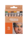 ​Schminkstifte für Kinder - Jumbo - 6 Farben - Wilde Safari**