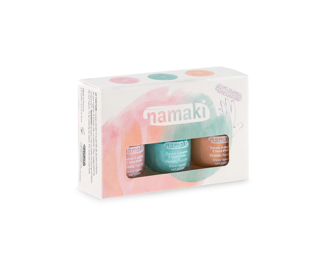 Coffret 3 vernis à ongles - Délices d'été