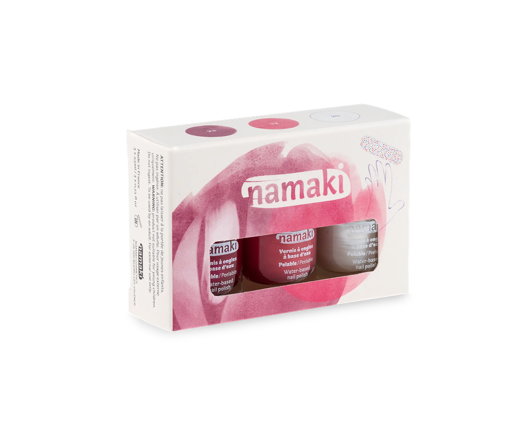 Set of 3 nail polishes - Fruity sorbet 