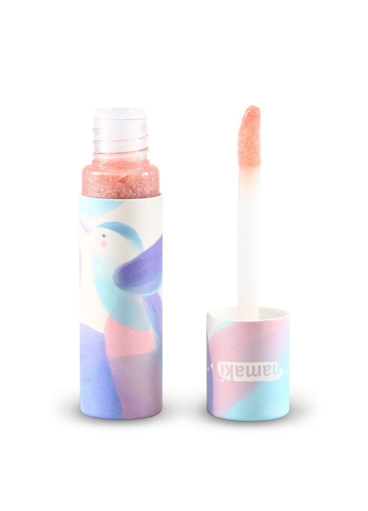 Gloss - Glitter pink**