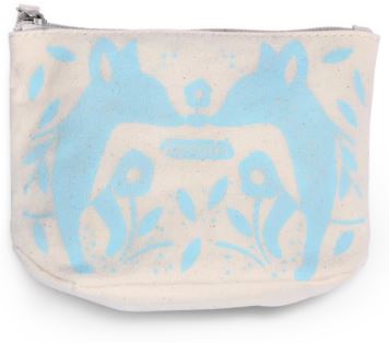 Empty Blue Fox Trousse