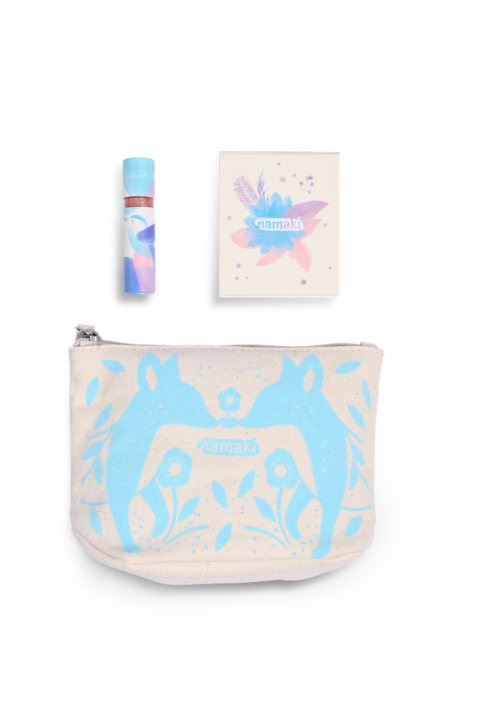 Trousse Scintillante - Bleue**