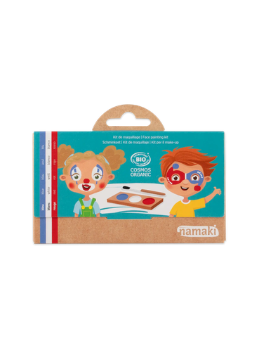 [110079] Kit de maquillage 3 couleurs - Clown & Arlequin**