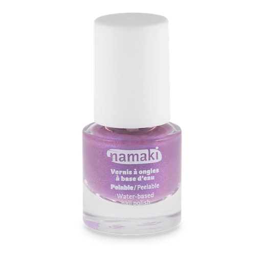 [110227] Water-based peelable Nail Polish 27 - Glitter Purple