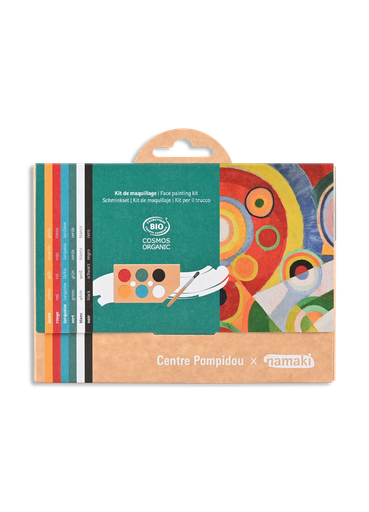 [110136] Face painting kit 6 colors - Centre Pompidou X Namaki**